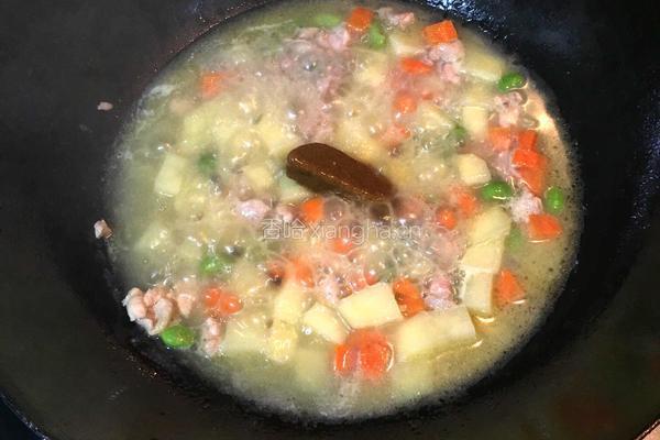 咖喱鸡肉土豆饭的做法图解6