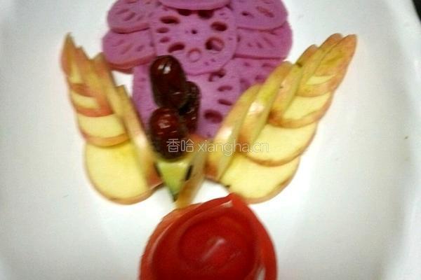 孔雀开屏的做法图解11