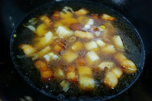 莲藕红烧肉的做法图解11