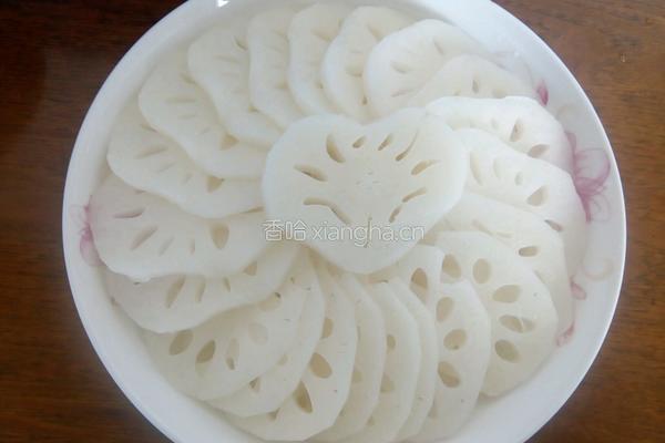 糖莲藕的做法图解3