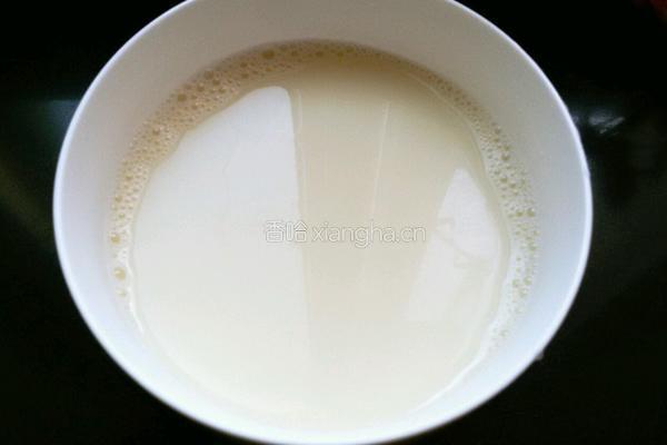 豆浆面的做法图解3