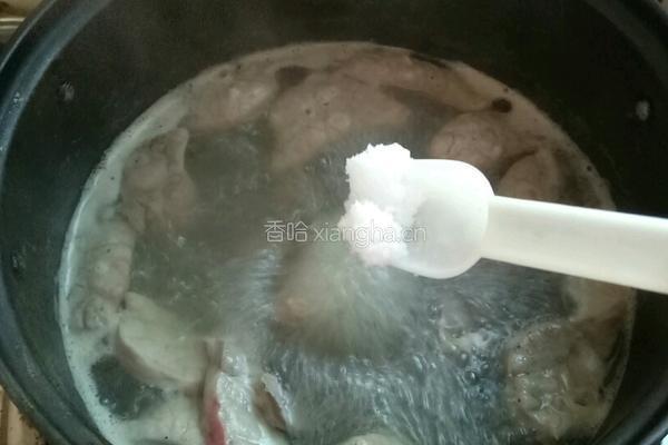猪心肺汤的做法图解6