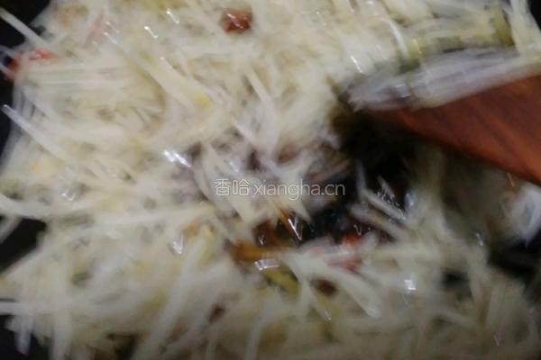 黄豆炒水疙瘩的做法图解9