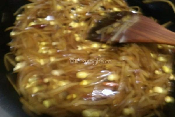 黄豆炒水疙瘩的做法图解12