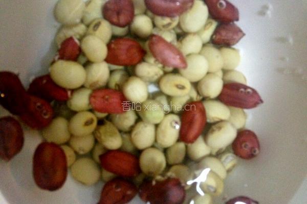 核桃豆浆的做法图解2