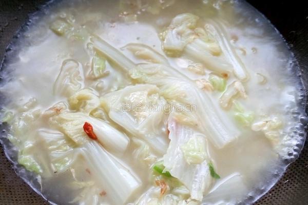 白菜汤的做法图解6