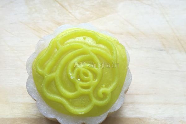 彩色冰皮月饼的做法图解15