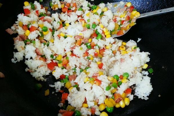 彩椒焗饭的做法图解9