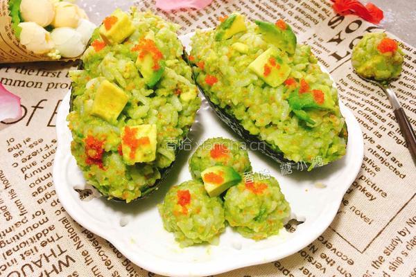 牛油果拌饭的做法图解9