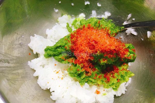 牛油果拌饭的做法图解6