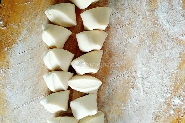 油菜虾仁水饺的做法图解13