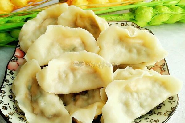 油菜虾仁水饺的做法图解19