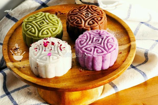 花式冰皮月饼的做法图解17