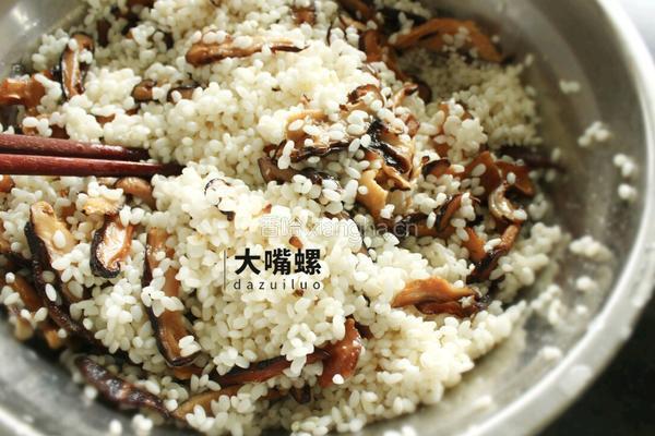 荷叶糯香排骨丨大嘴螺的做法图解8