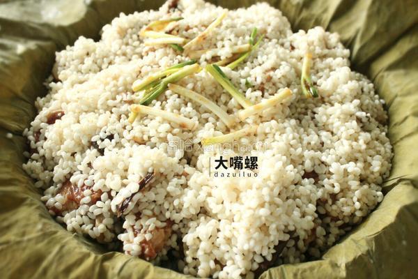 荷叶糯香排骨丨大嘴螺的做法图解12