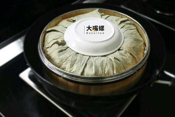 荷叶糯香排骨丨大嘴螺的做法图解14
