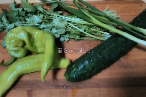 老虎菜的做法图解1