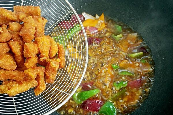 焦溜肉段的做法图解12