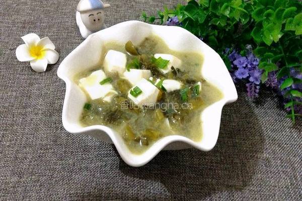 咸菜豆腐汤的做法图解7