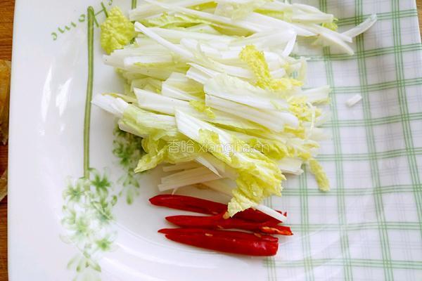 老干妈素炒饼的做法图解3