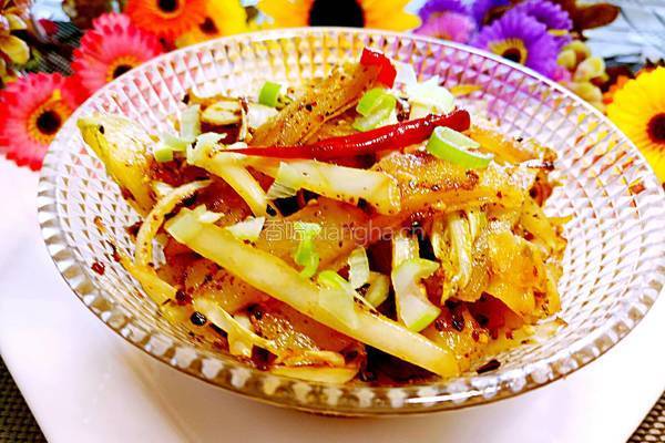 老干妈素炒饼的做法图解8