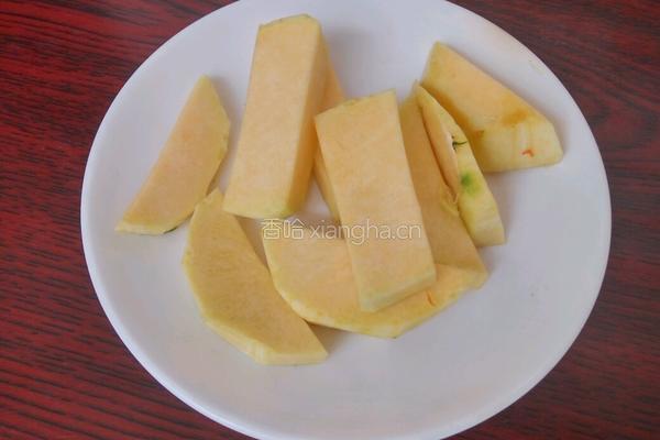 南瓜水饺的做法图解1