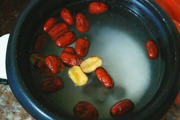 桂圆红枣稀饭的做法图解4