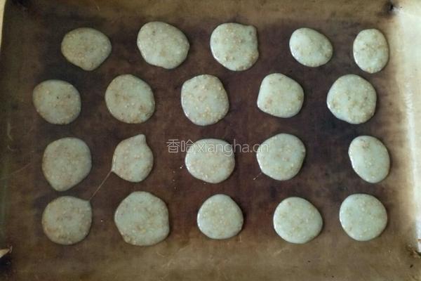 芝麻薄片饼干的做法图解6