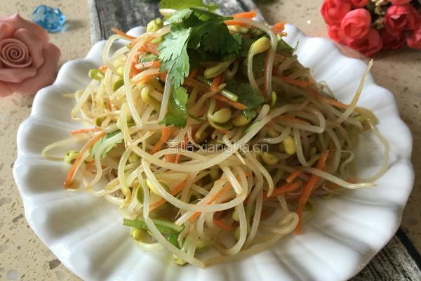 凉拌黑豆芽的做法图解6