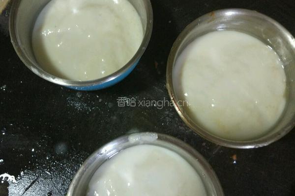 牛奶蒸米糕的做法图解7