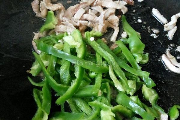辣椒肉丝炒面的做法图解6