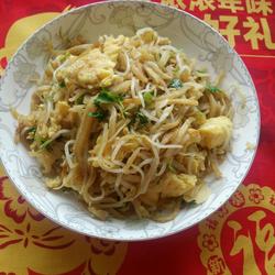 豆芽焖饼条的做法[图]