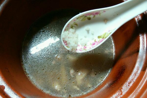 青橄榄瘦肉汤的做法图解6