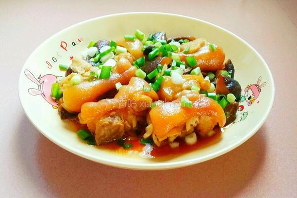 香菇猪蹄的做法图解10