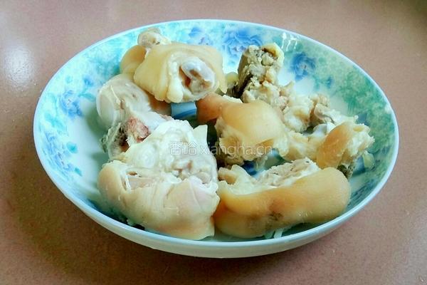 香菇猪蹄的做法图解5