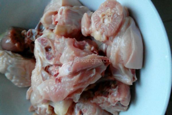 腐乳汁杏鲍菇烧鸡的做法图解3
