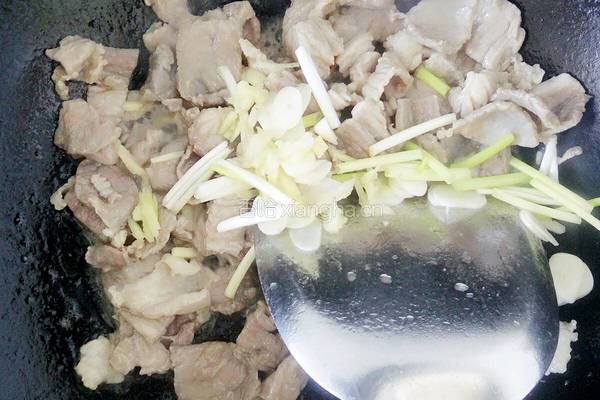 荷兰豆炒肉的做法图解8