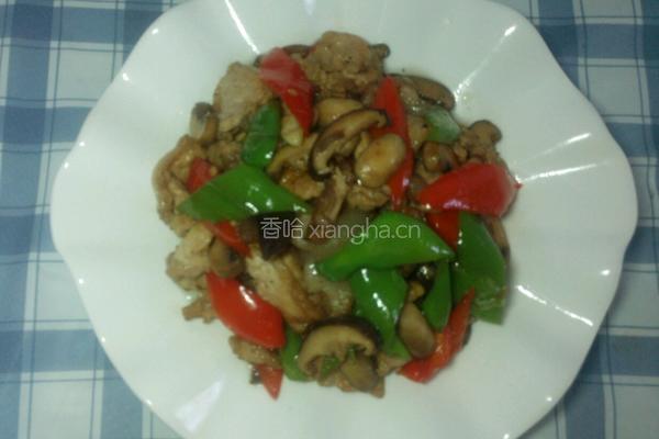 杂菇炒肉的做法图解15