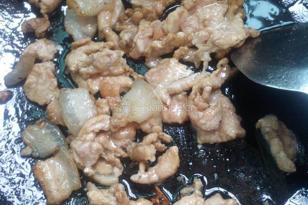 杂菇炒肉的做法图解8