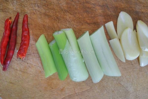 孜然菜花的做法图解2