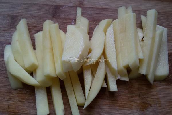 铁板土豆条的做法图解2