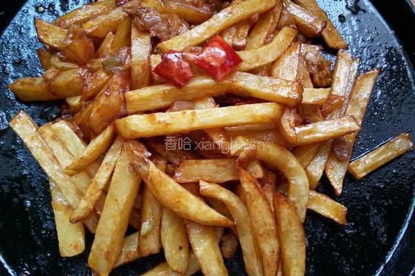 铁板土豆条的做法图解10