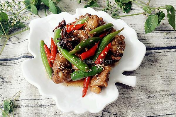 辣椒炒鸡腿的做法图解8