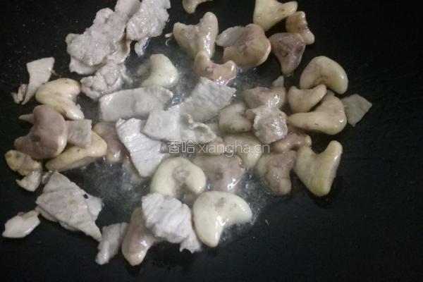 菱角小炒肉的做法图解6