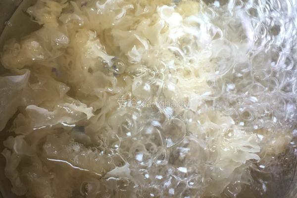 鸡蛋雪耳糖水的做法图解3