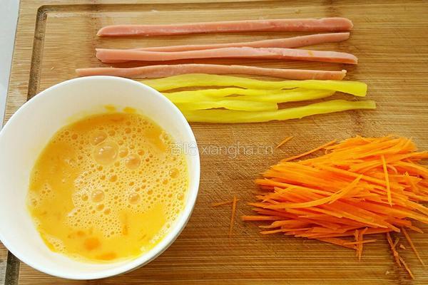家常紫菜包饭的做法图解1