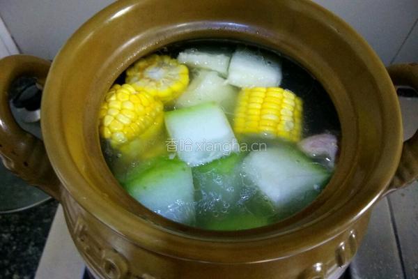 排骨冬瓜玉米汤的做法图解6