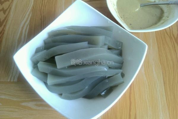 麻酱凉粉的做法图解5