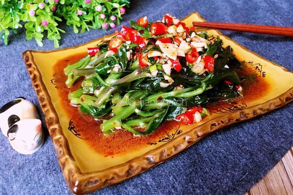 凉拌血皮菜的做法图解6