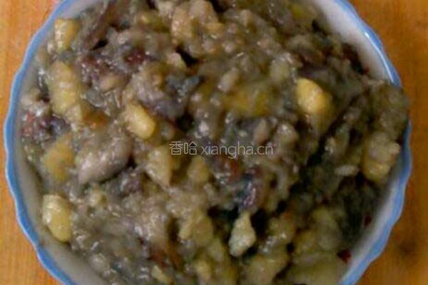 东北茄子炖土豆酱